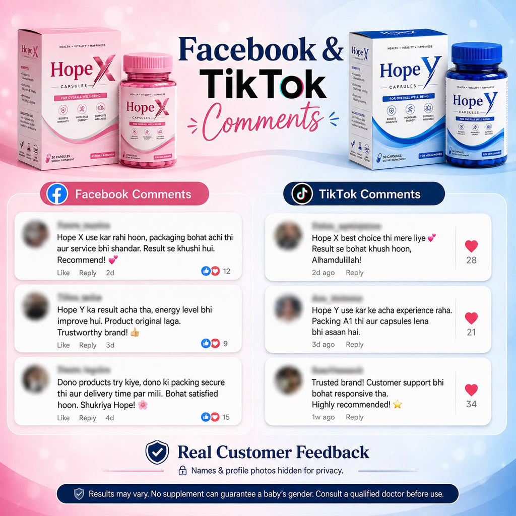 Baby Hope X & Y Family Wellness Capsules – 30 Capsules